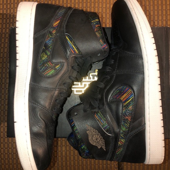 Air Jordan 1 Retro High Nouv BHM 2016 Size 11 - Picture 2 of 16